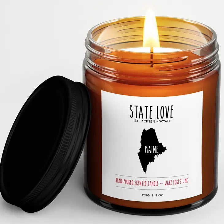 Jackson + Wyatt Hand Poured Maine Scented Candle