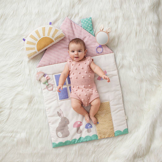 *OUTLET* Bitzy Bespoke Ritzy Tummy Time™ Cottage Play Mat