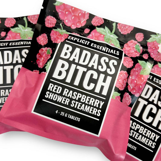 Bad @ss B!tch Raspberry Shower Steamers