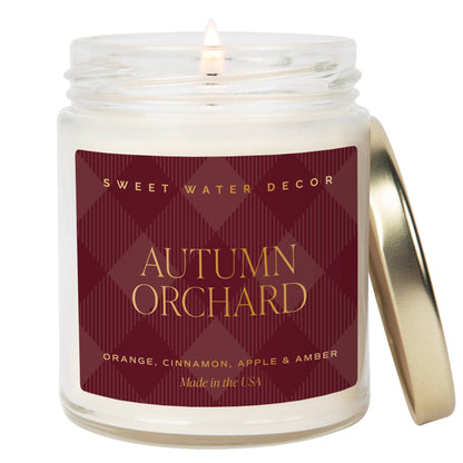 *NEW* Autumn Orchard 9 oz Soy Candle - Fall Home Decor, Gift