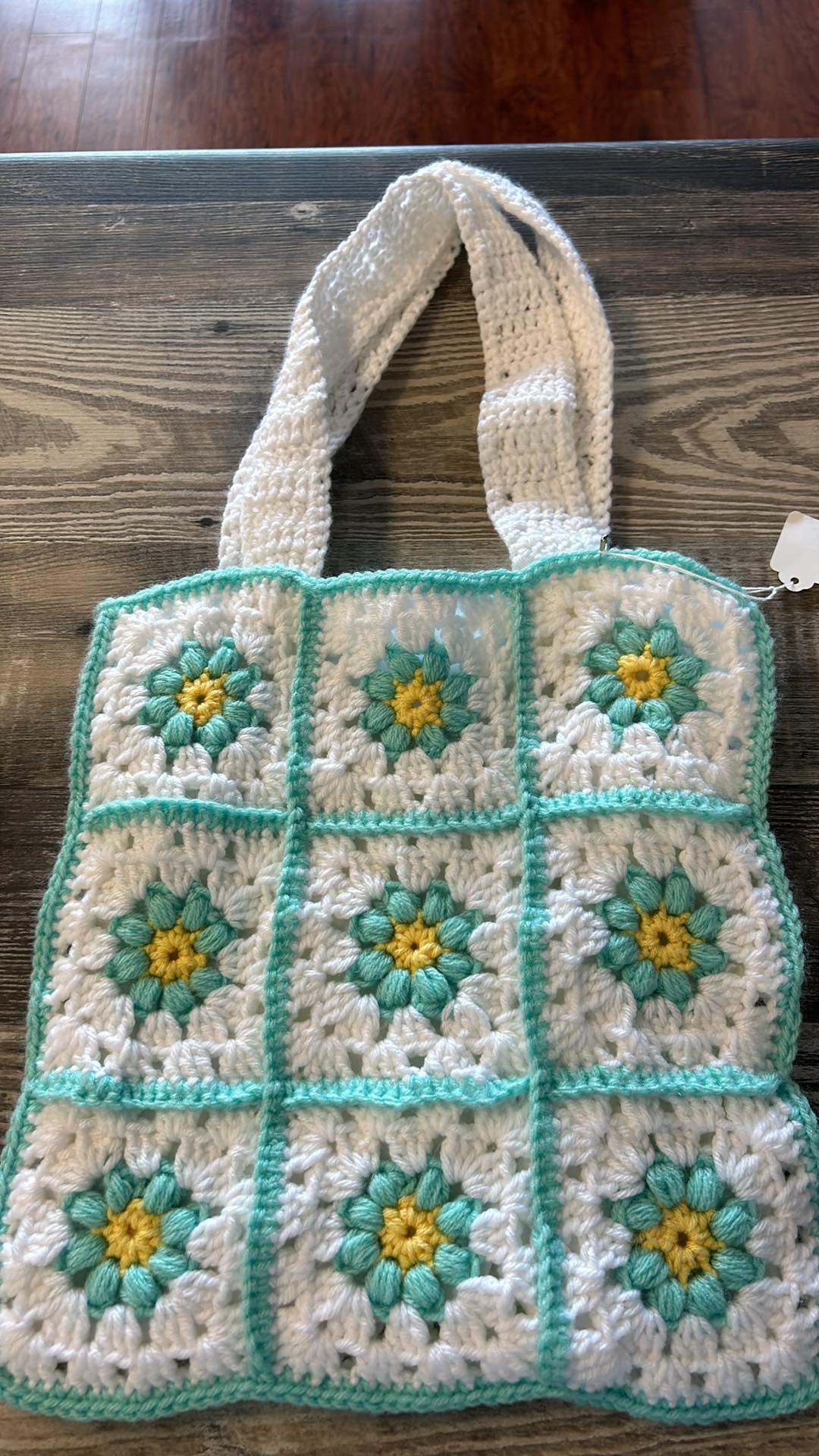 reina crochet flower bag