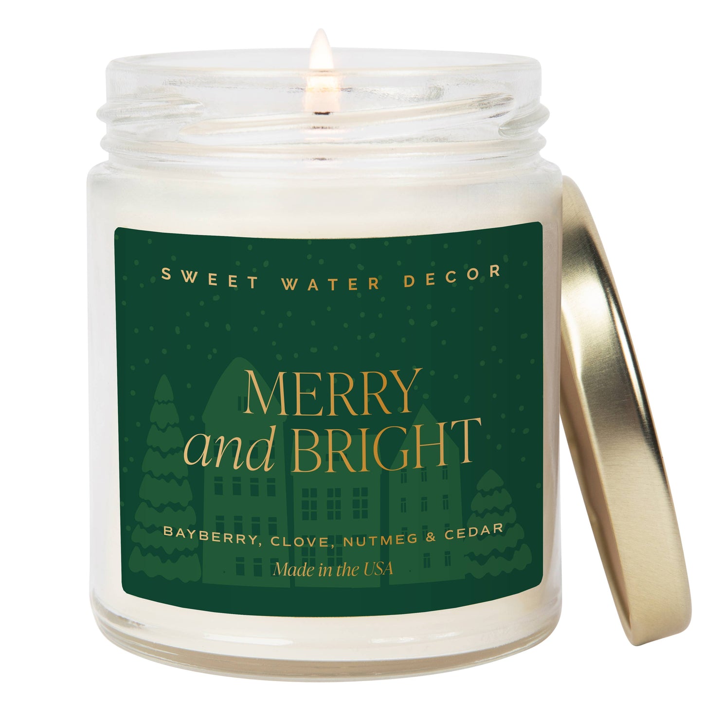 *NEW* Merry & Bright 9 oz Soy Candle - Christmas Decor