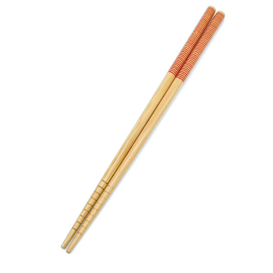 Bamboo Chopsticks - Set of 2 | Holiday Bestseller: Red