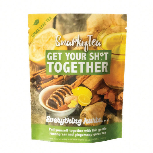 Snarky Tea Get Your Sh*t Together - Ginger Citrus Green Tea