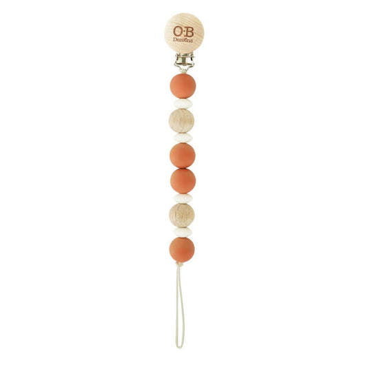 OB Cinnamon Eco-Friendly Pacifier Chain