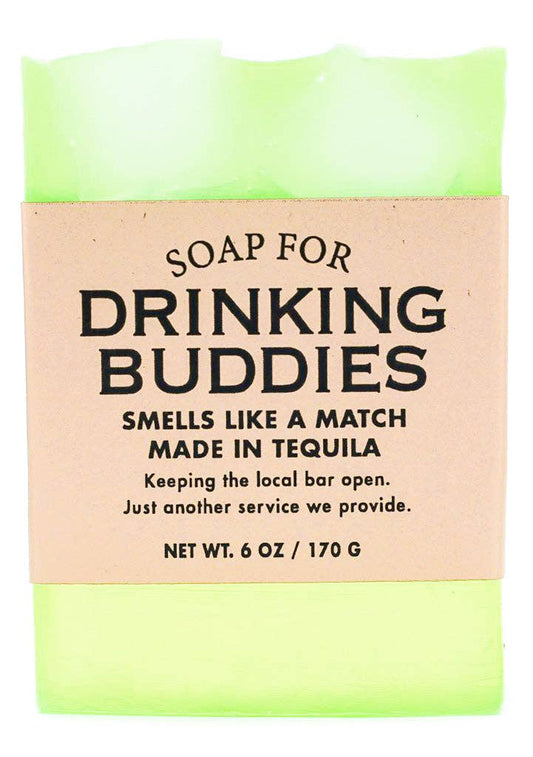 Whiskey River Soap Co. A Soap for Drinking Buddies | Funny Soap