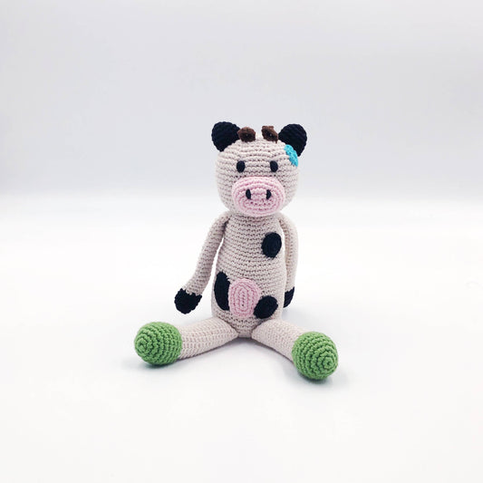 Pebble Farm Animal -  Plush Cow Toy