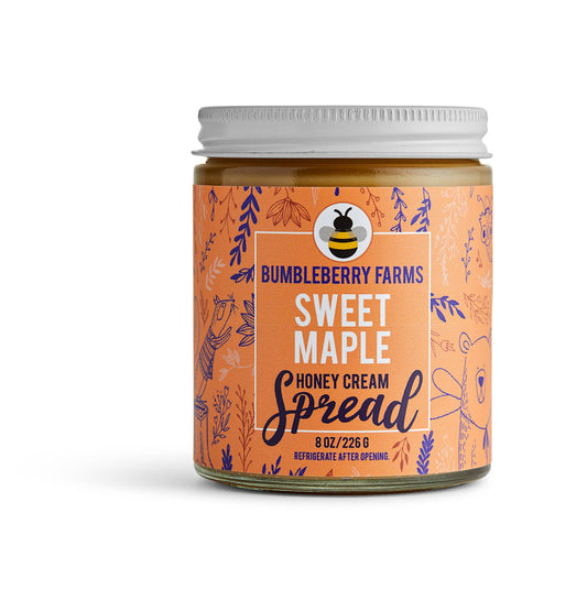 Bumbleberry Farms Sweet Maple Honey Cream Spread