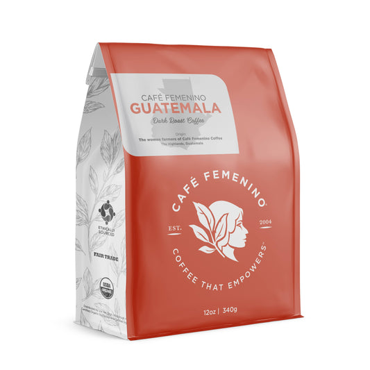 Cafe Femenino Organic Fair Trade Guatemala Whole Bean Coffee