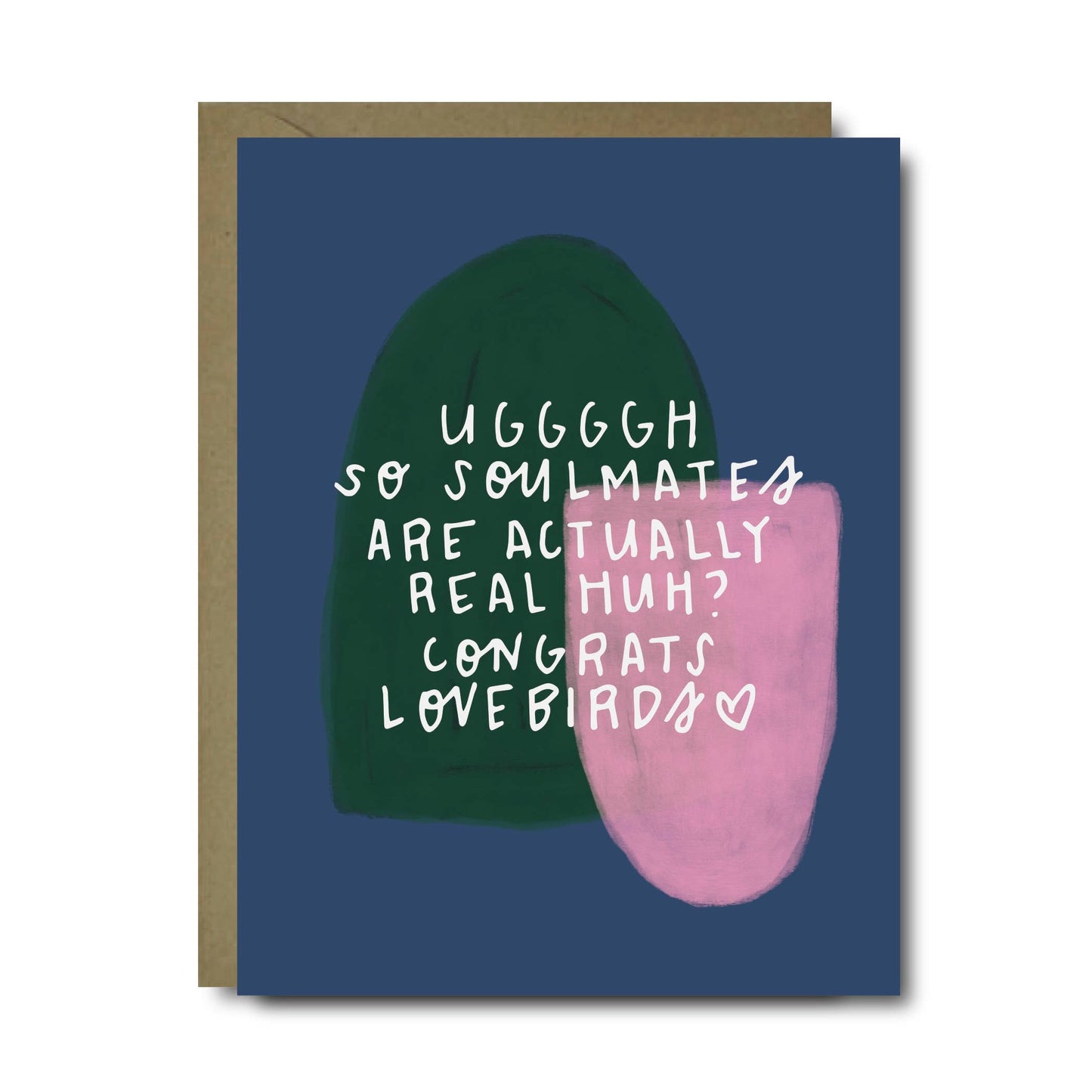 Black Lab Studio Wedding Soulmates Are Real Greeting Card