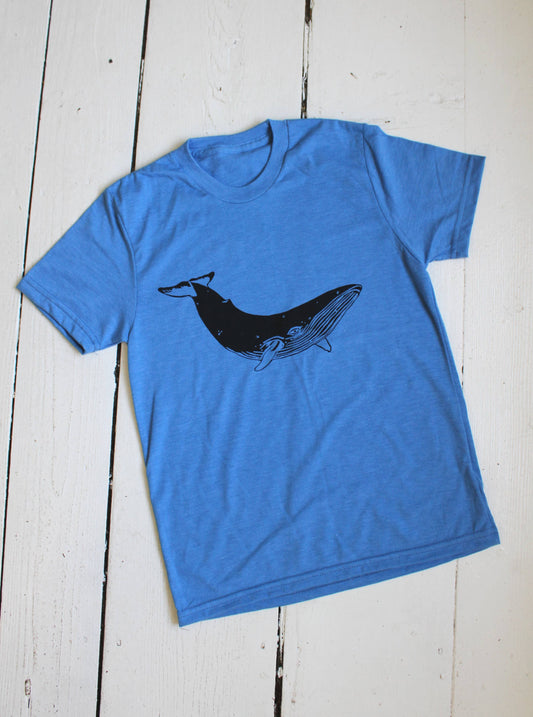 Hearth and Harrow Kid's Organic Whale T-shirt