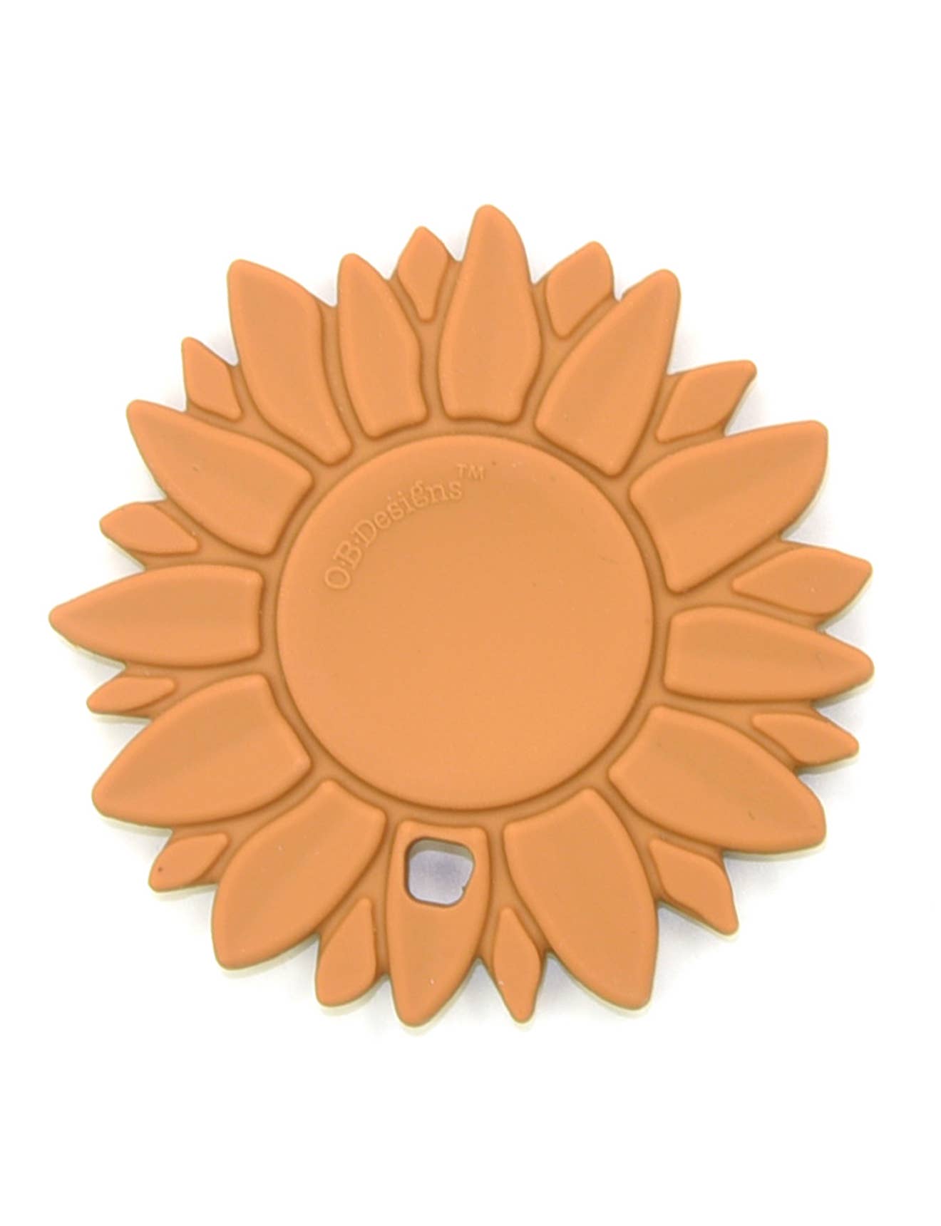 OB Silicone Sunflower Teether | Ginger