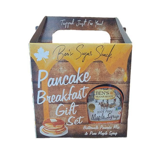 Ben's Sugar Shack Pancake & Syrup Gift Set